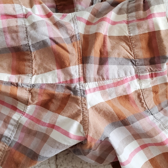 Old Navy Plaid Shorts size 16 - Picture 3 of 9